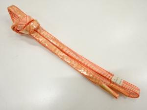 未使用品　正絹　手組帯締め